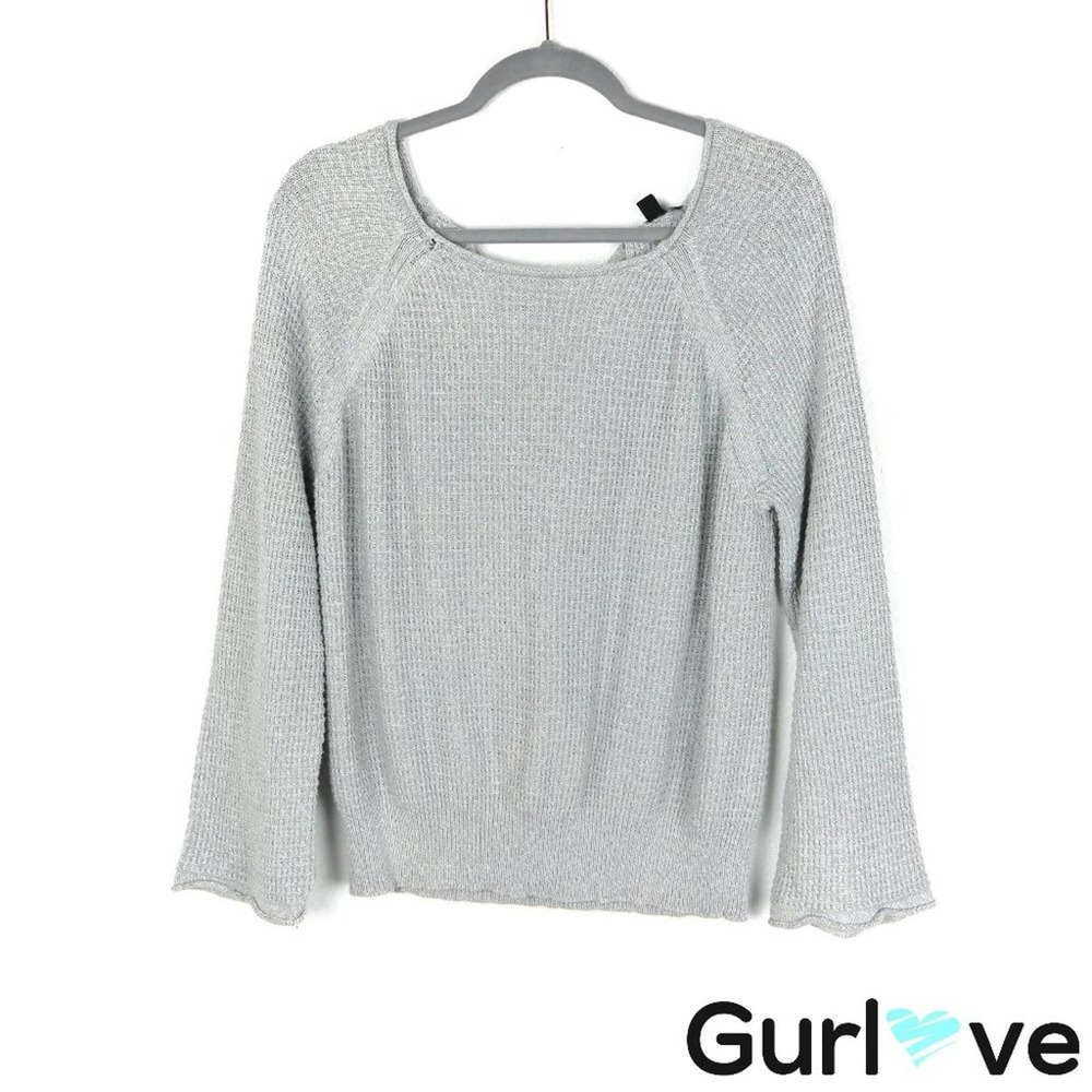 Ann Taylor S Bell Sleeve Boat Neck Sweater